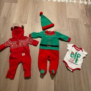 Baby Christmas Outfits, 3-6 months